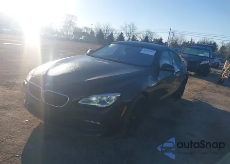 2016 BMW 650I Gran Coupe z USA, uszkodzony, nr VIN WBA6D4C55GD976904